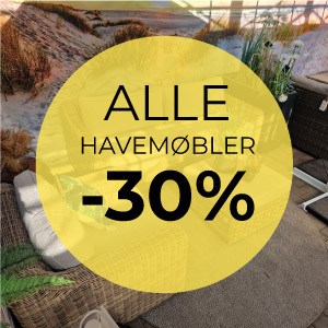 Havemøbler spar 30%