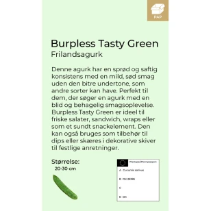 Burpless Tasty Green frilandsagurk