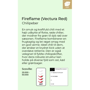 Fireflame Vecture red chilipeber