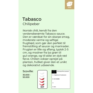 Tabasco chilipeber
