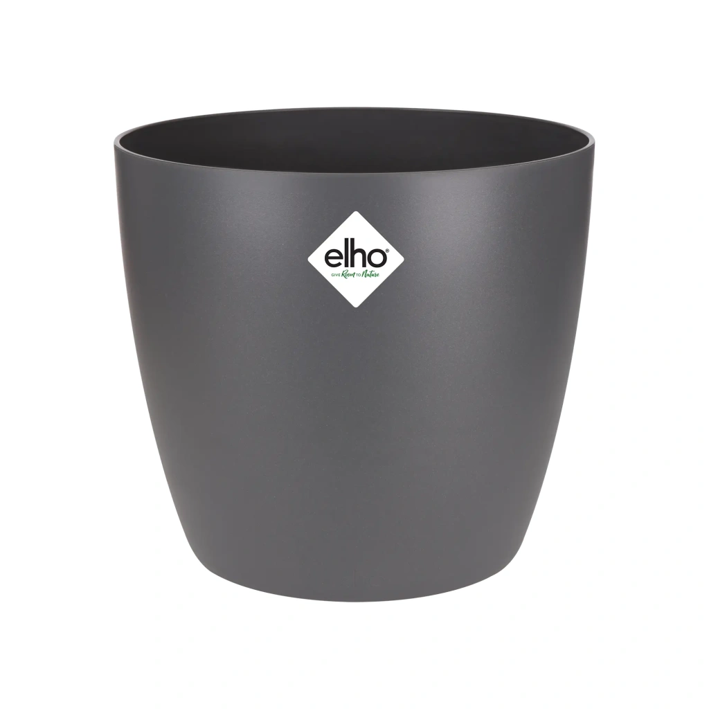 Elho Brussel Round - antracit - 14cm.