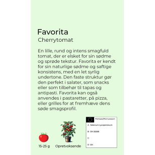 Favorita cherrytomat