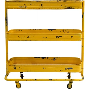 Vega rullebord - antikgul