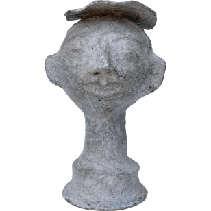 Sharam papmaché hoved - mand