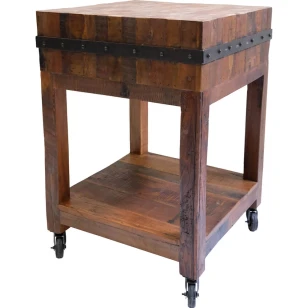 Slagterblok på hjul